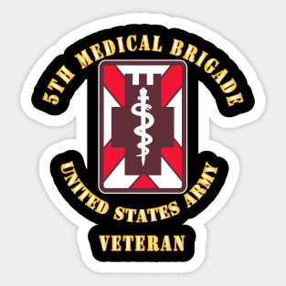 5th Medical Brigade - Veteran Sticker